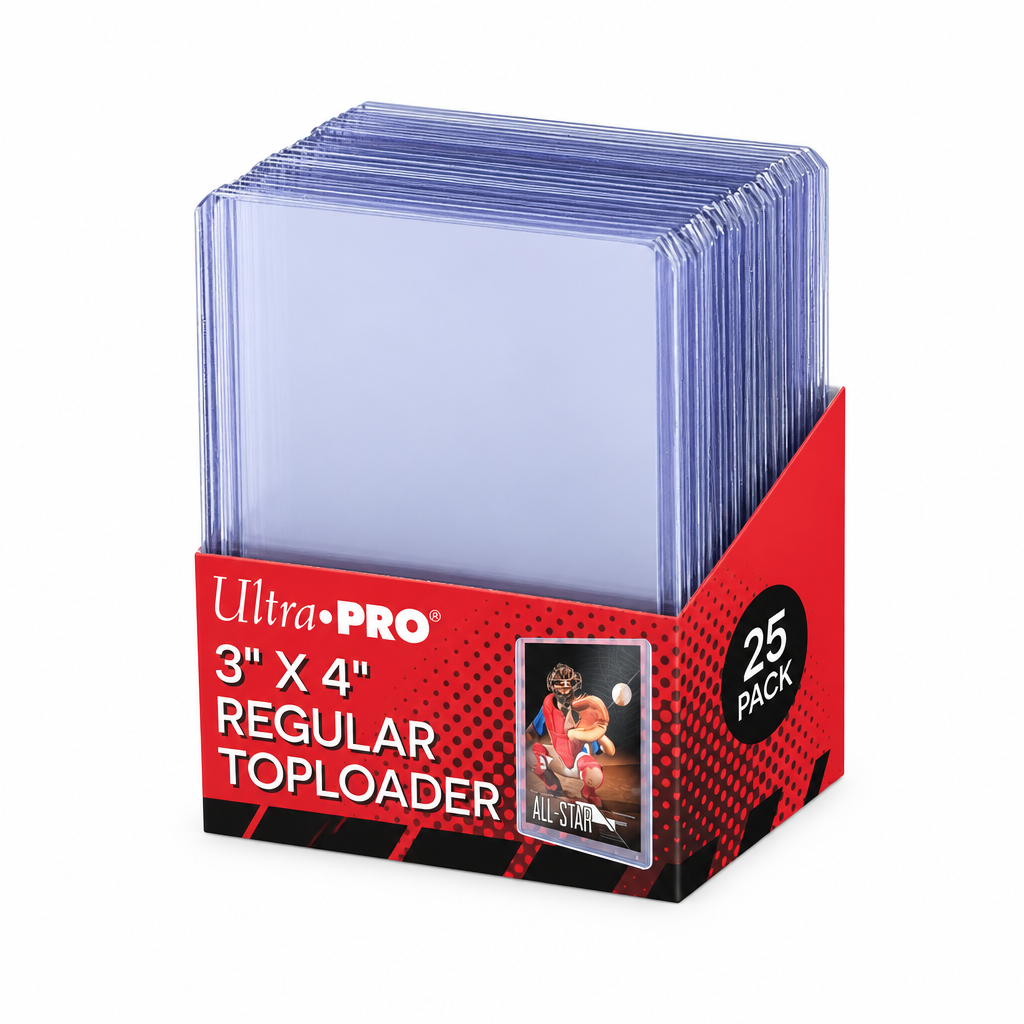 Ultra Pro Toploader 3x4 Regular 25 Stuks
