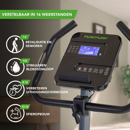 Tunturi Cardio Fit E35 Hometrainer - Ergometer - Bluetooth