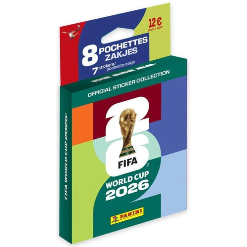 Panini WK 2026 stickerset 8 packs