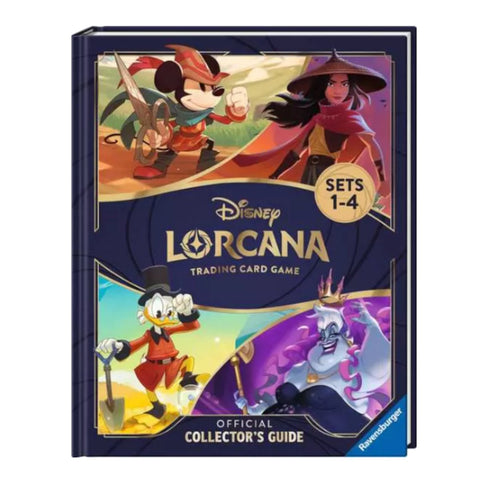 Disney Lorcana Official Collector's Guide Sets 1 tot 4