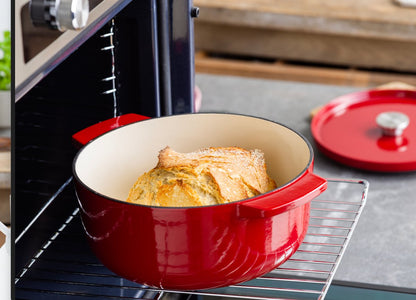 KitchenAid braadpan 30cm rood | Retourdeal 50% korting