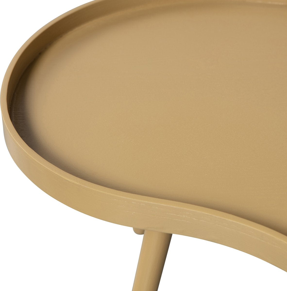 WOOOD Mae Bijzettafel - 35x100x58 cm - Grenen/MDF - Alpaca