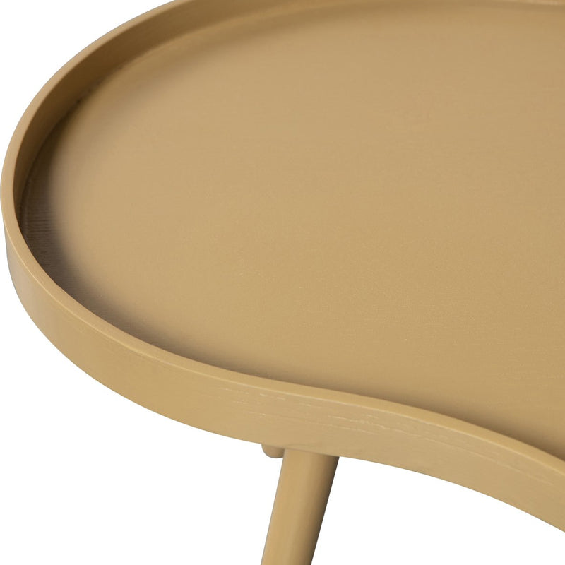 WOOOD Mae Bijzettafel - 35x100x58 cm - Grenen/MDF - Alpaca – extra afbeelding