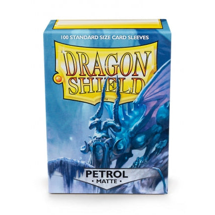 Dragon Shield Matte Sleeves Petrol Blauw 100 Stuks