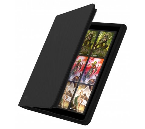 Ultimate Guard Zipfolio 480 24 Pocket Xenoskin Zwart