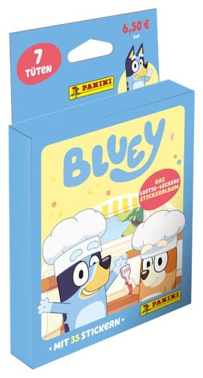 Panini Bluey 3 Blister 35 Stickers